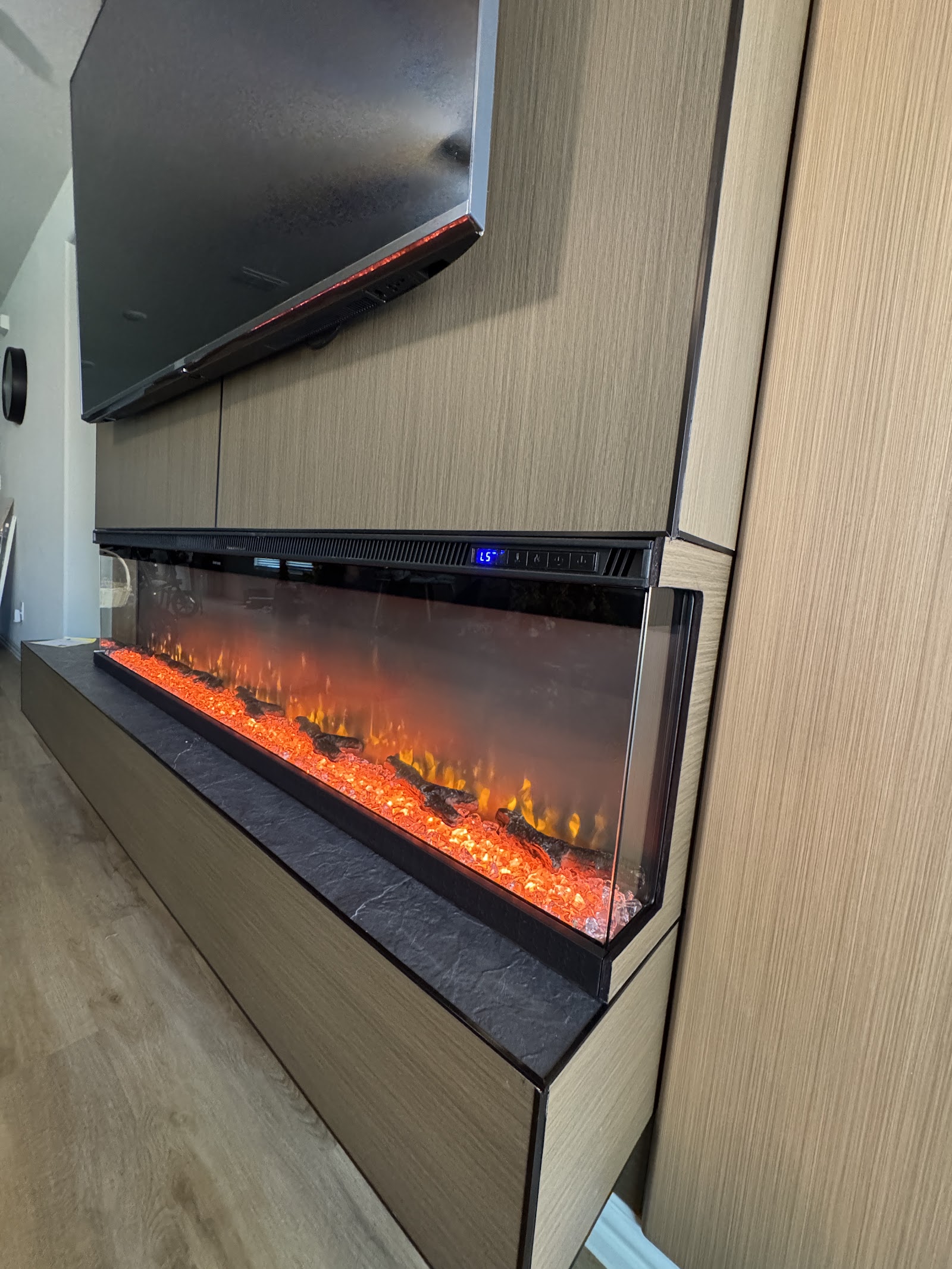 TV & fireplace installation